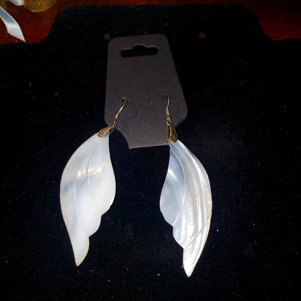 Vintage Seashell Earingd